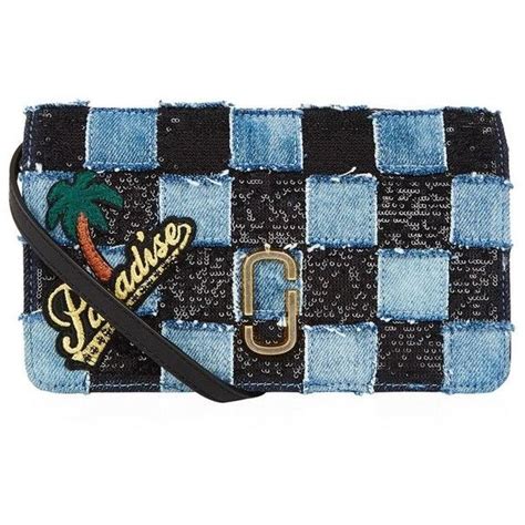 marc jacobs denim wallet